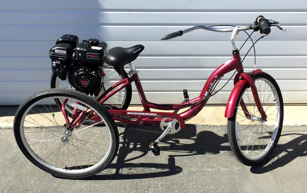 212cc Motorized Gas Tricycle - Image 2