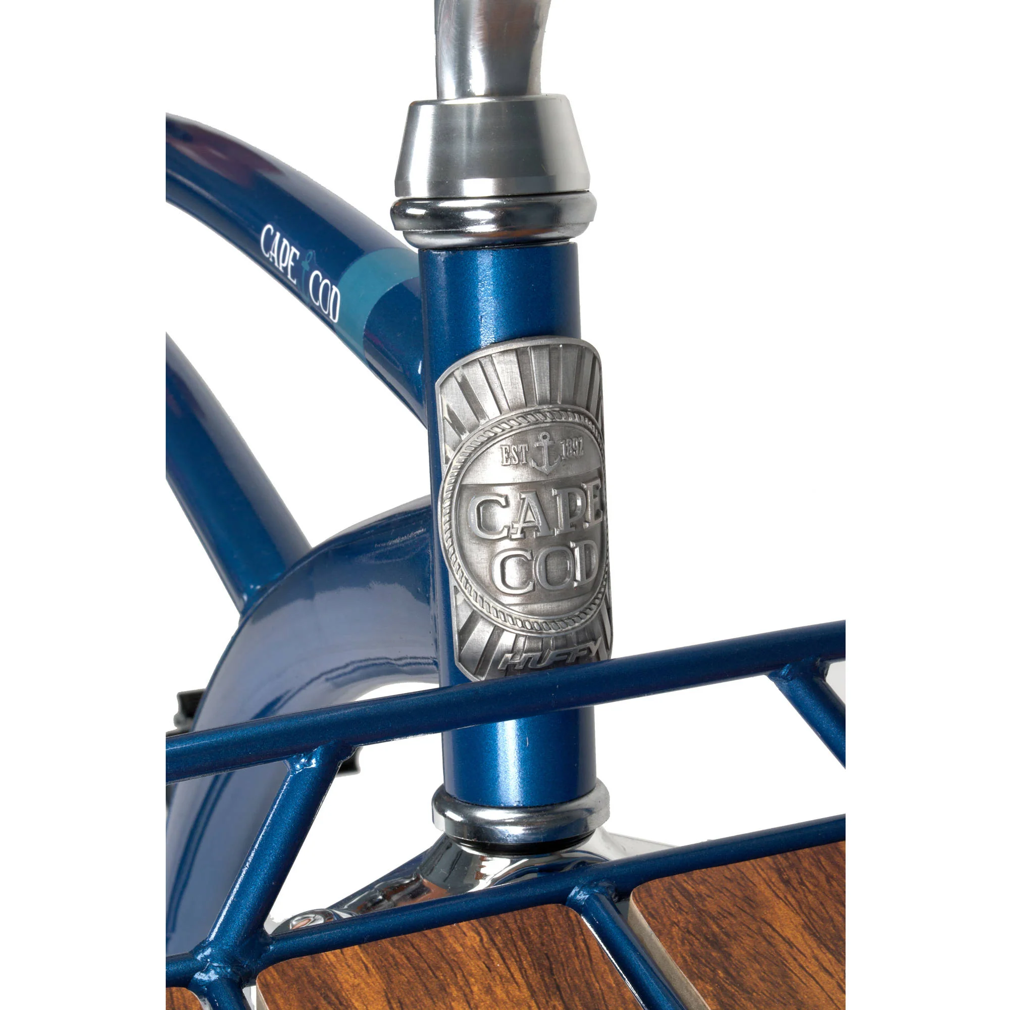 26" Huffy Cape Cod Men's Cruiser Bike, Metallic Blue - Image 2