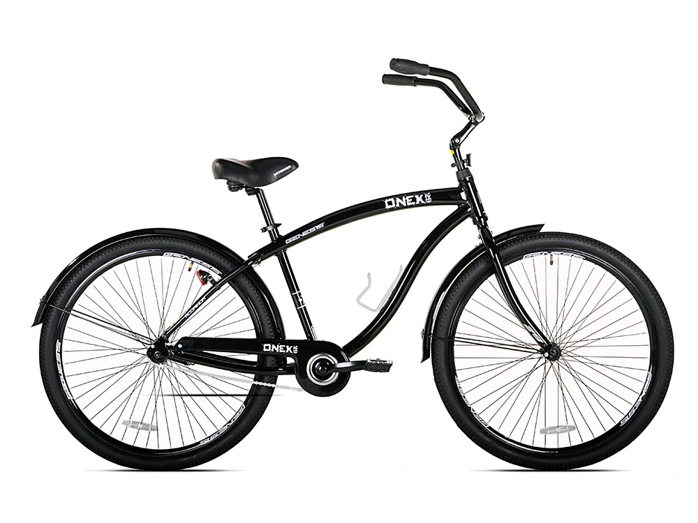29" Genesis Onex Cruiser Men's Bike, Black