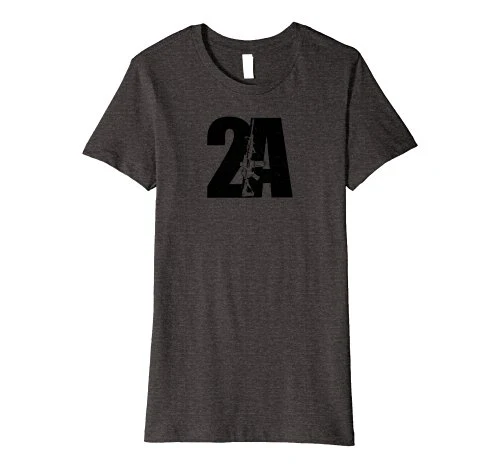 2nd Amendment Rifle Outline Shirt for Men and Women - Image 6