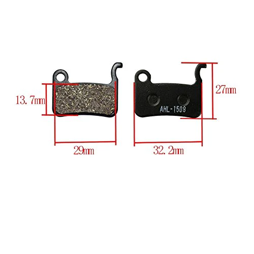 AHL 4pairs Bicycle Disc Brake Pads for Shimano XTR XT LX Hone Deore Saint SLX BRM975 BRM966 BRM965 BRM765 BRM775 BRM665 BRM601 - Image 3