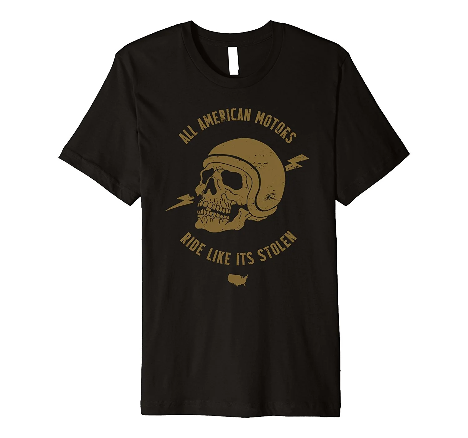 American Bikers and Riders - Motorcycle Racing T Shirt