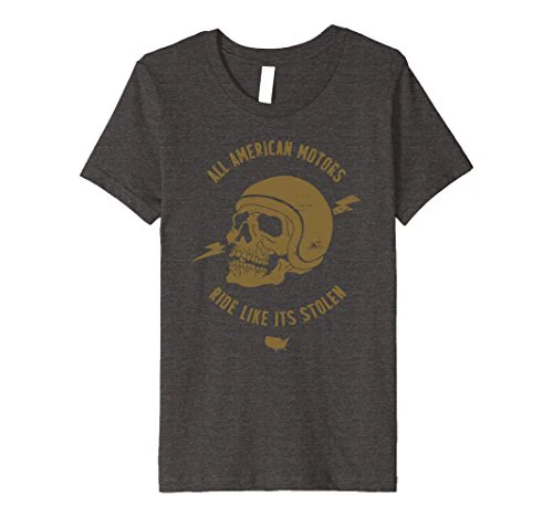 American Bikers and Riders - Motorcycle Racing T Shirt - Image 4