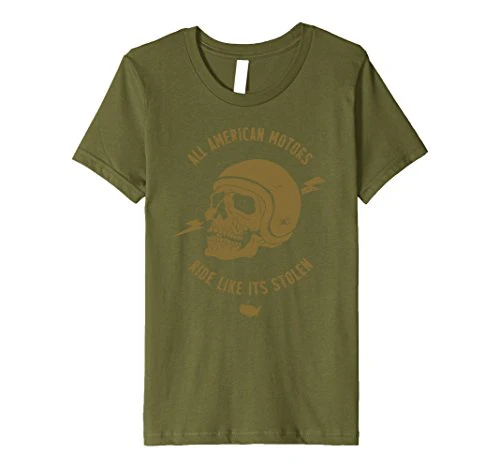 American Bikers and Riders - Motorcycle Racing T Shirt - Image 6