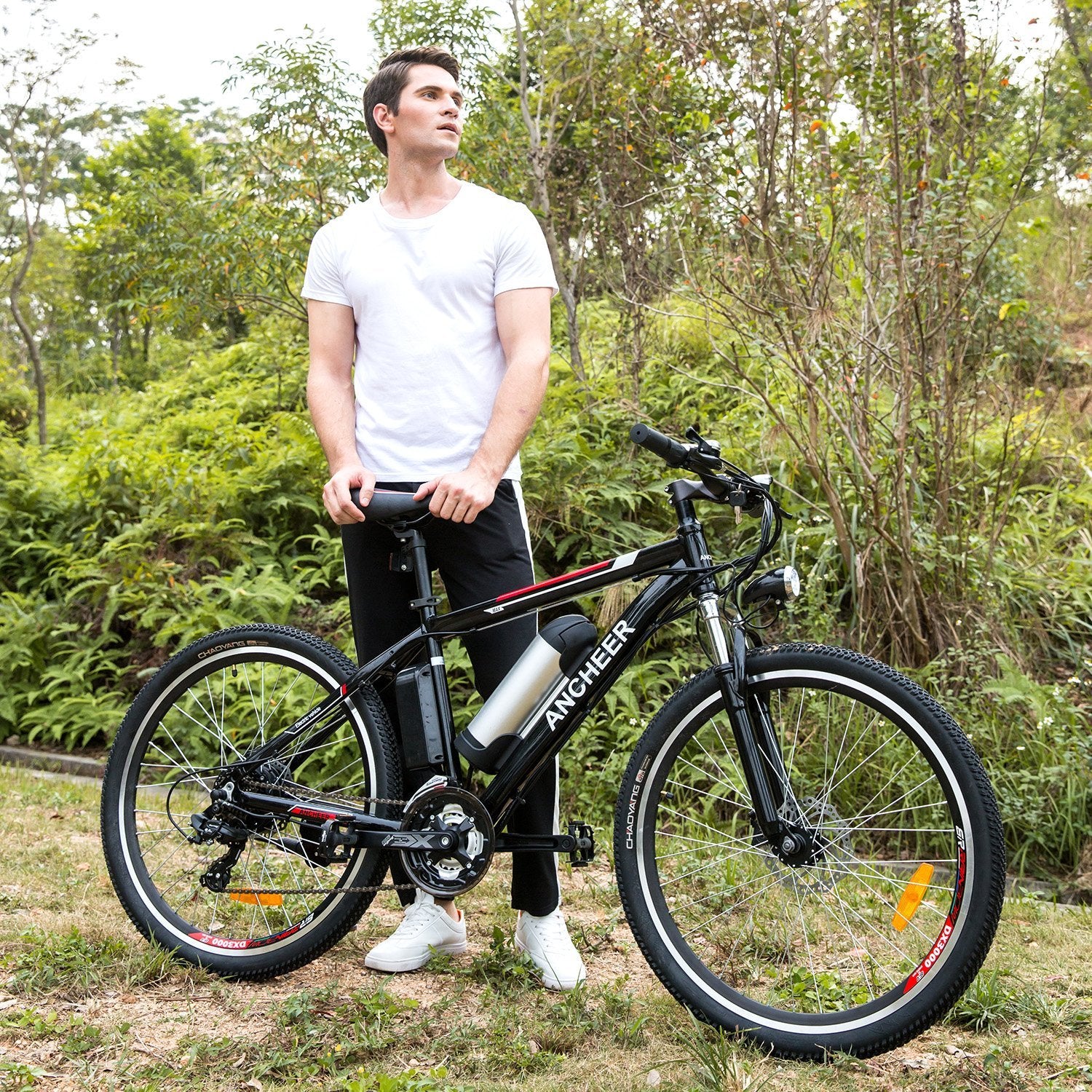 ANCHEER Electric Mountain Bike with 36V, 8AH Removable Lithium-Ion Battery 250W Electric Bike for Adults with Battery Charger - Image 2