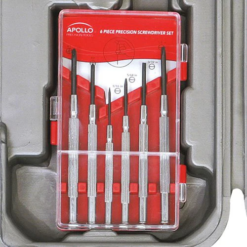 Apollo Tools DT9408 53 Piece Household Tool Set with Wrenches, Precision Screwdriver Set and Most Reached for Hand Tools in Storage Case - Image 5