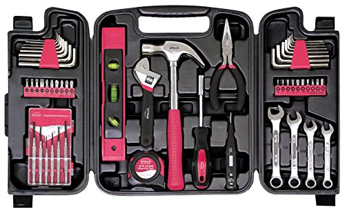 Apollo Tools DT9408 53 Piece Household Tool Set with Wrenches, Precision Screwdriver Set and Most Reached for Hand Tools in Storage Case - Image 8