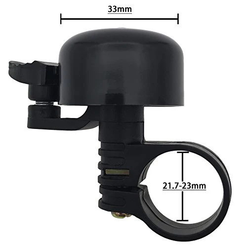 ARTHEALTH Bike Bell Aluminum Alloy Bicycle Bell Loud Sound Handlebar Safety Horn Bike Ring For Cycling Bicycle Horn Mountain Bike Road Bike - Image 3