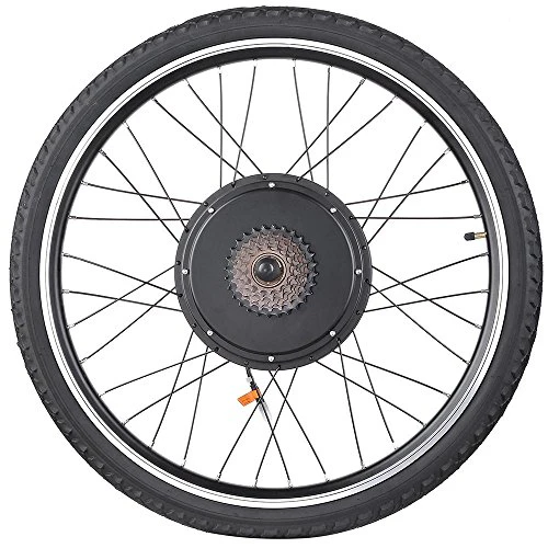 AW 26"x1.75" Rear Wheel Electric Bicycle LCD Display Motor Kit E-Bike Conversion 48V1000W - Image 2