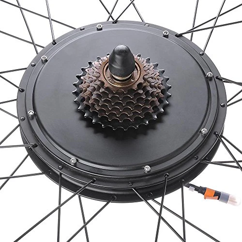 AW 26"x1.75" Rear Wheel Electric Bicycle LCD Display Motor Kit E-Bike Conversion 48V1000W - Image 6