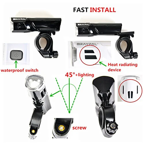 Benran Ultra Bright Headlight Taillight for Bicycle - Image 4