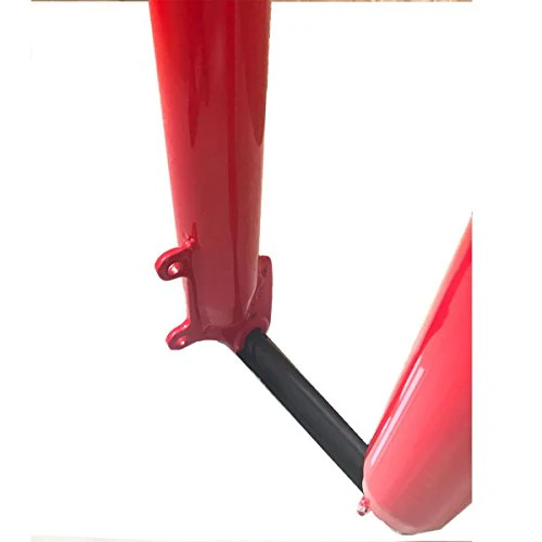 Bicycle Red fork 26" and 1 1/8" headset Combo - triple tree suspension fork w/double shoulder-gas motorized bike - Image 7