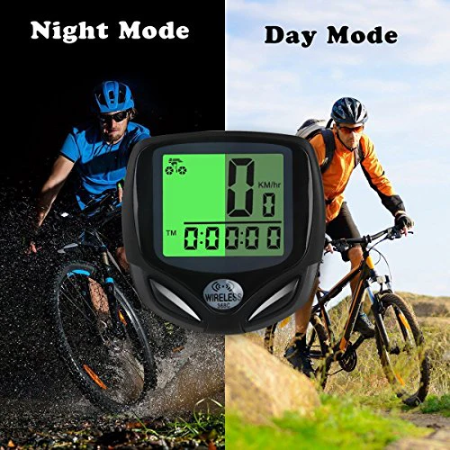 Bicycle Speedometer and Odometer Wireless Waterproof Cycle Bike Computer with LCD Display & Multi-Functions by YS - Image 3