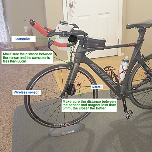 Bicycle Speedometer and Odometer Wireless Waterproof Cycle Bike Computer with LCD Display & Multi-Functions by YS - Image 7