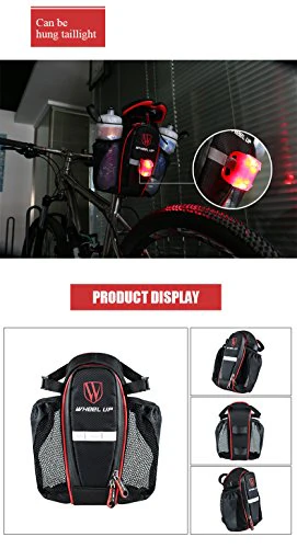 Bike Bag, ThorFire Bicycle Strap-on Saddle Bag Bike Seat Tail Bag Splashproof Pack Pouch Tool Kit for Road Bicycle Mountain Bikes MTB BMX Cycling - Image 5