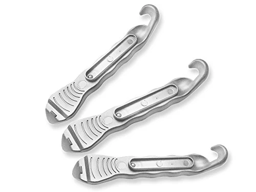 Bike Tire Lever - Premium Hardened Plastic Levers to Repair Bicycle Tube - Must Have Tool Kit for Road Bicyclist - Set of 3 - 5 Colors Available (Black / Silver / Gold / Pink / Red) - Image 12