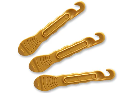 Bike Tire Lever - Premium Hardened Plastic Levers to Repair Bicycle Tube - Must Have Tool Kit for Road Bicyclist - Set of 3 - 5 Colors Available (Black / Silver / Gold / Pink / Red) - Image 9
