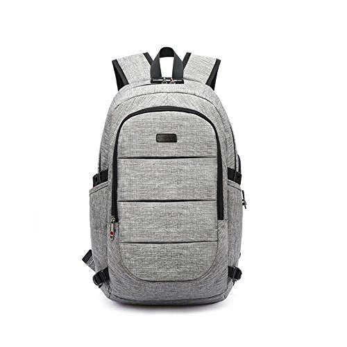 C-space Business waterproof Resistant Polyester Laptop Backpack with USB Charging Port and Lock &Headphone interface for College Student Work Men & Women,Fits Under 15.6-Inch Laptop Notebook - Image 9