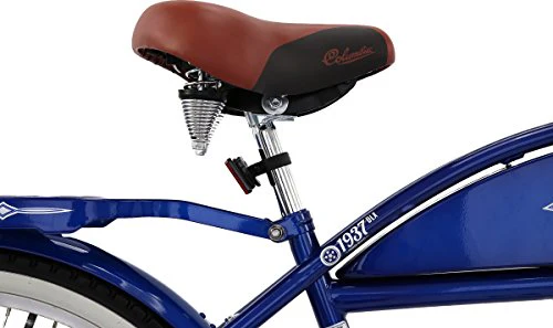 Columbia 1937 Deluxe 26" Men's Retro Tank Single-Speed Vintage Beach Cruiser Bicycle - Image 3