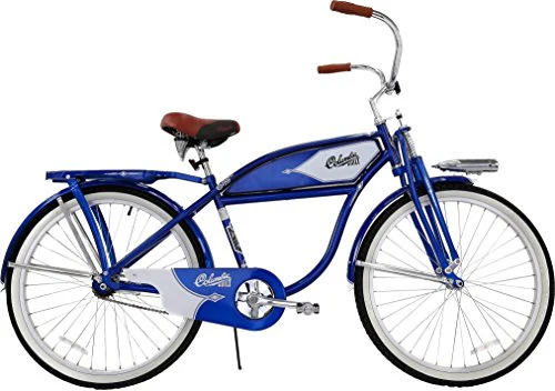 Columbia 1937 Deluxe 26" Men's Retro Tank Single-Speed Vintage Beach Cruiser Bicycle - Image 5