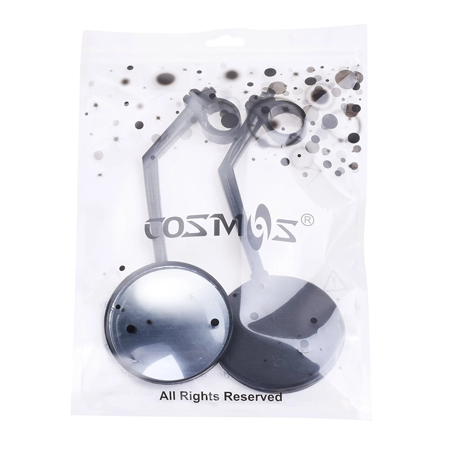 COSMOS 1 Pair 360° Rotation Mountain Road Bike Bicycle Cycling Rear View Mirror - Image 6