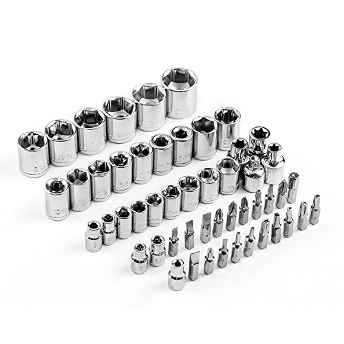 DEKOPRO 128 Pieces Tool Set--General Household Hand Tool Kit, Auto Repair Tool Set, with Plastic Toolbox Storage Case (128PCS) - Image 3