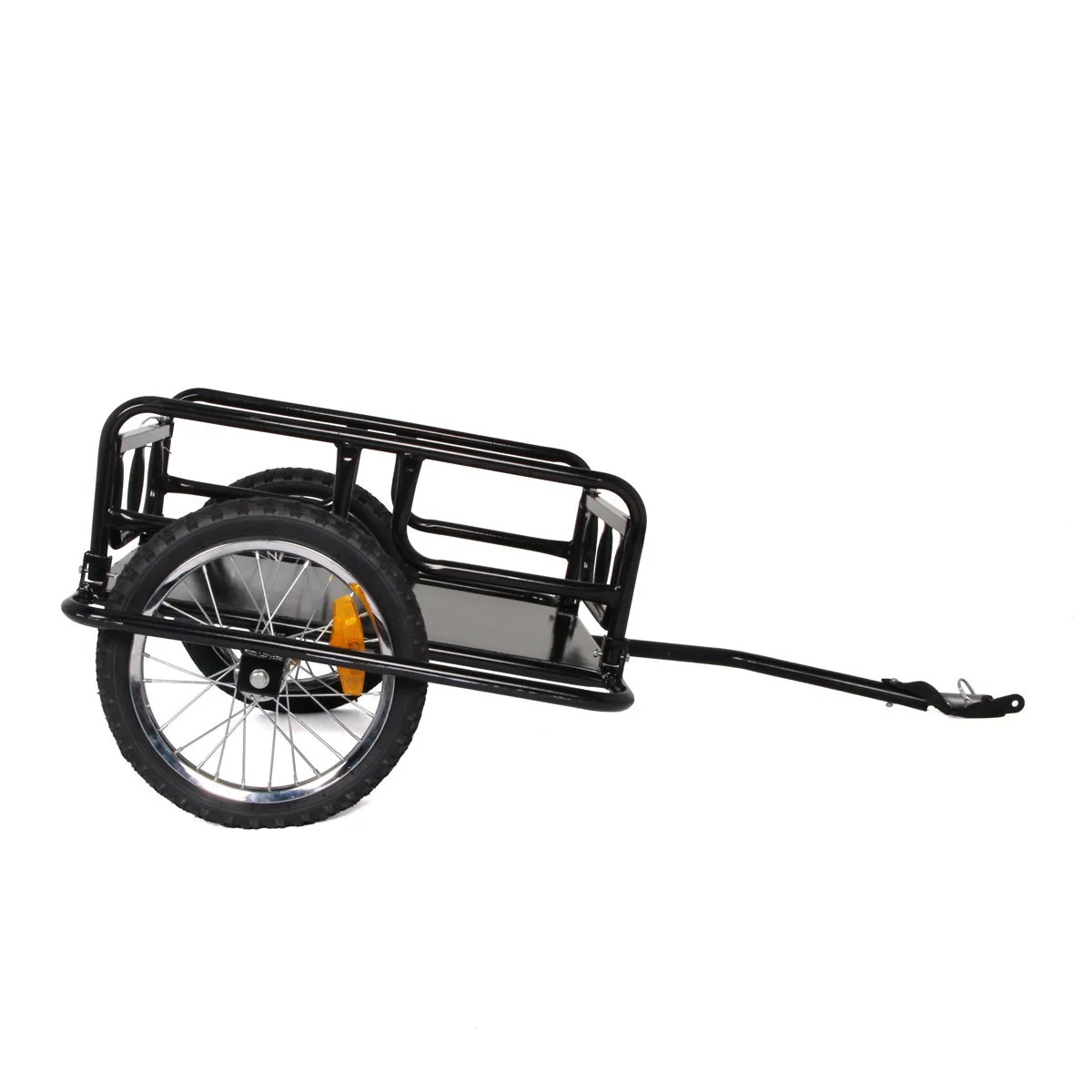 Esright Foldable Bike Trailer Cargo Utility Luggage Bicycle Trailer - Image 4