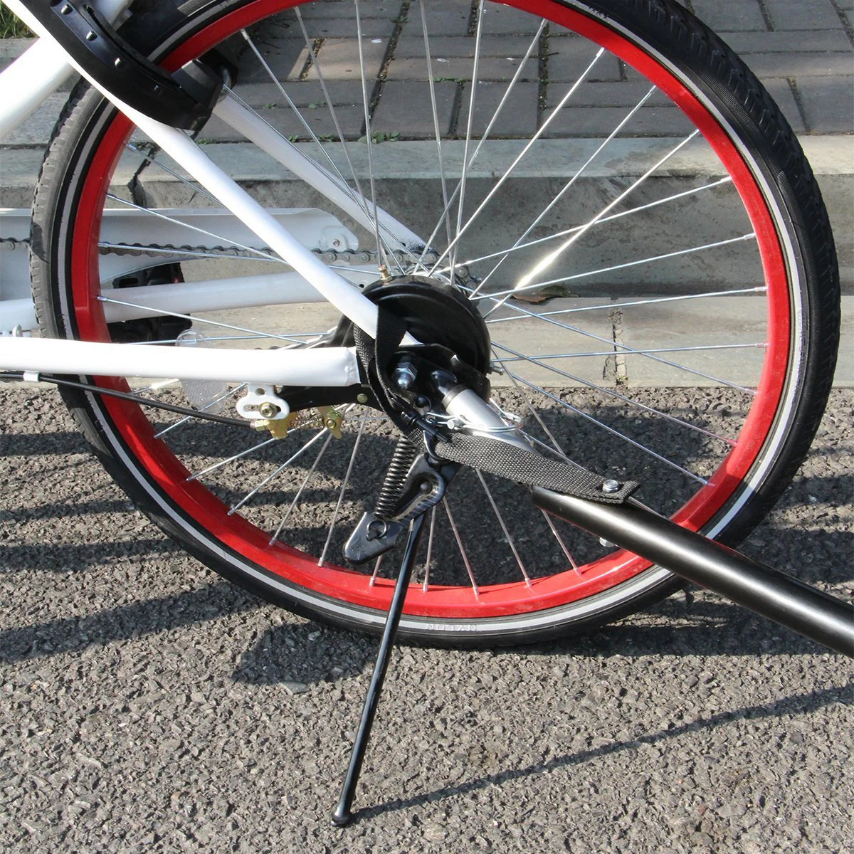 Esright Foldable Bike Trailer Cargo Utility Luggage Bicycle Trailer - Image 8