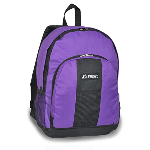 Everest Luggage Backpack with Front and Side Pockets - Image 19