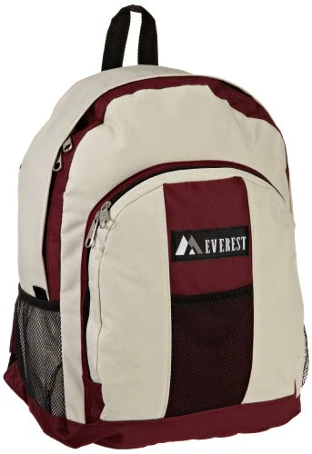 Everest Luggage Backpack with Front and Side Pockets - Image 6