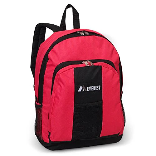 Everest Luggage Backpack with Front and Side Pockets - Image 7