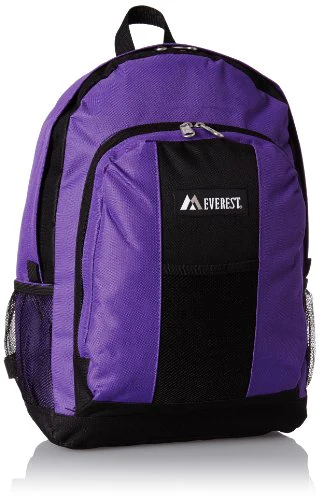 Everest Luggage Backpack with Front and Side Pockets - Image 8