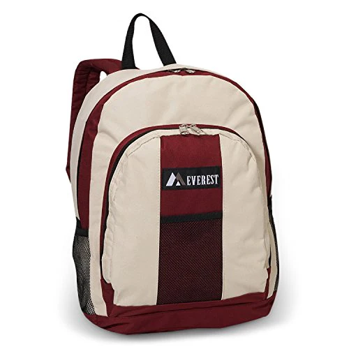 Everest Luggage Backpack with Front and Side Pockets - Image 9
