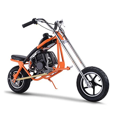 Gas Scooter SAY YEAH Mini Dirt Pit Bike 2 Stroke Kids Mini Chopper,Powerful 49cc EPA Engine Motorized Bike for Boys and Girls,Non California Compliant - Image 4