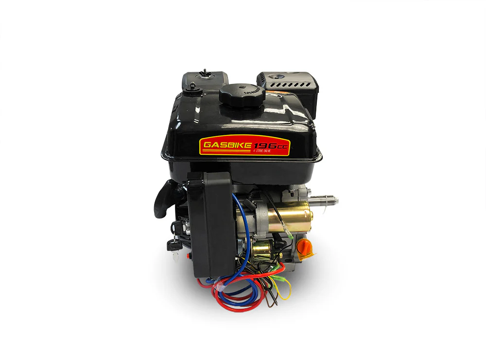 GasBike 196cc Electric Start 6.5HP Gasoline Engine - OHV 4-Stroke - Image 4