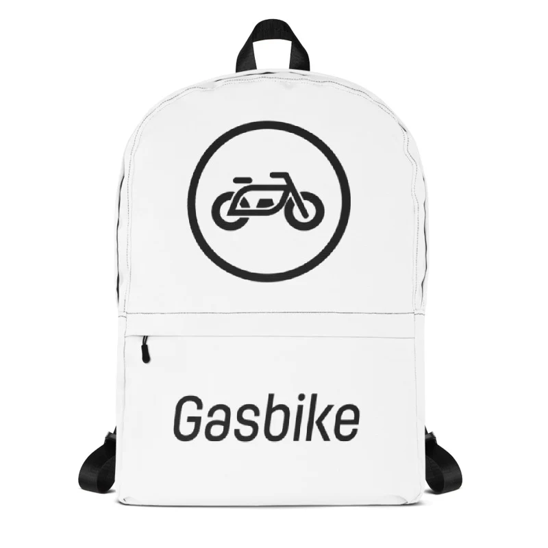 Gasbike Backpack - White  #2 - Image 4