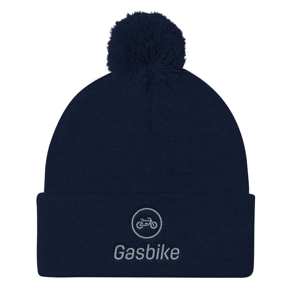 Gasbike Pom Pom Knit Cap - Image 5