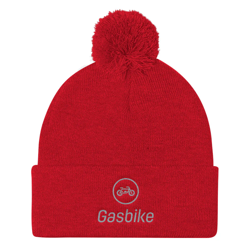 Gasbike Pom Pom Knit Cap - Image 6