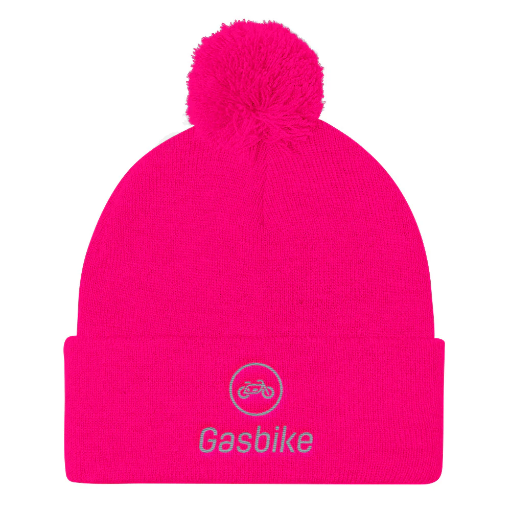 Gasbike Pom Pom Knit Cap - Image 7