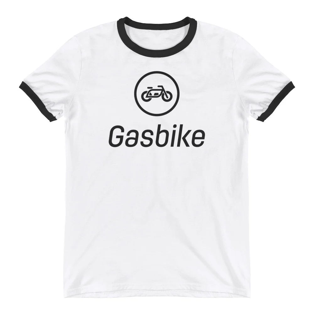 Gasbike Ringer T-Shirt #1 - Image 2