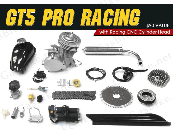 GT5 Pro Racing 66cc/80cc Motorized Bicycle - Image 4