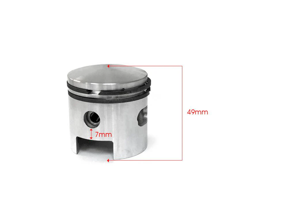 GT90 Ported Piston - High Performance 66cc/80cc - Image 3