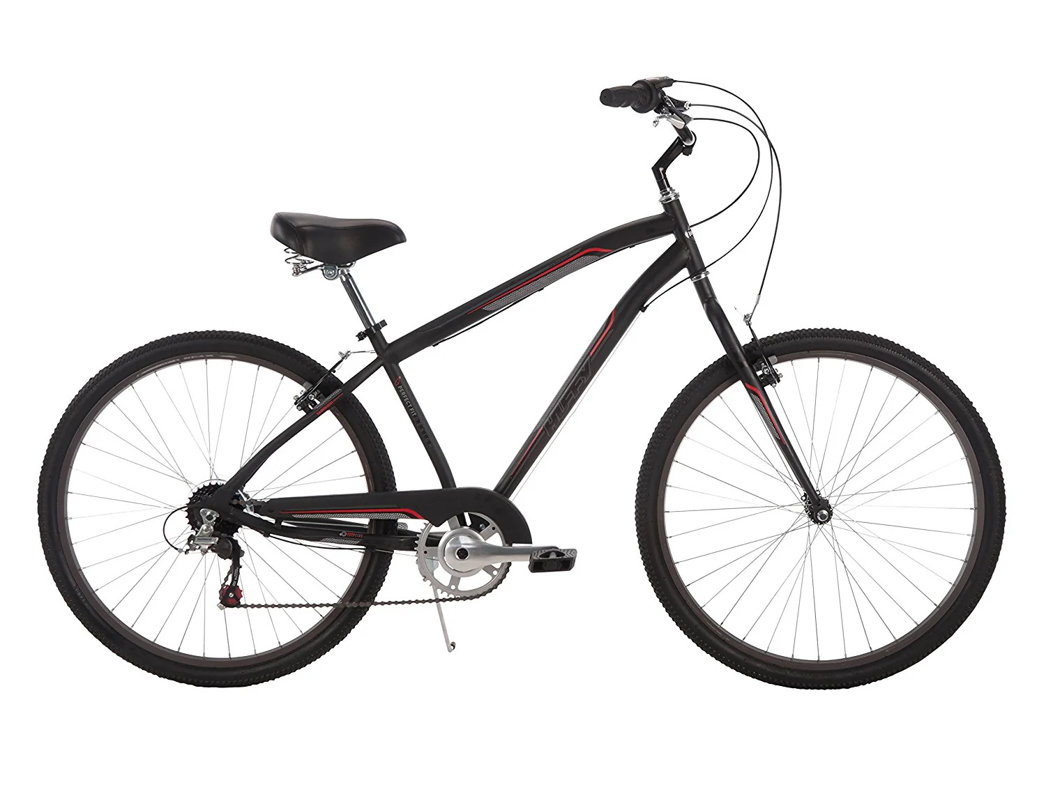 Huffy Bicycle Company Men's Parkside City Bike, 27.5"/Large