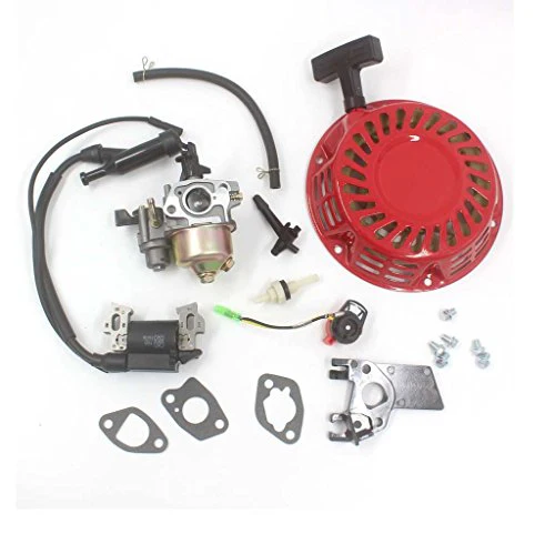 HURI Carburetor with Recoil Starter Ignition Coil for Harbor Freight Predator 212cc 6.5HP 5.5HP - Image 2