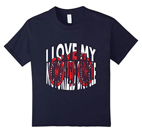 I Love My Motorized Bicycle Shirt | Funny Motor Bicycle Tees - Image 3