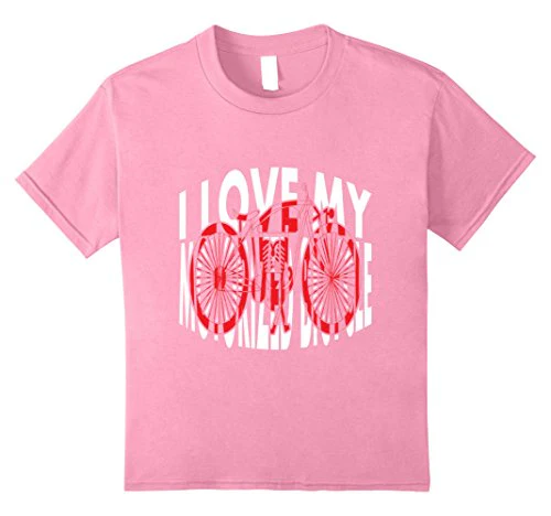 I Love My Motorized Bicycle Shirt | Funny Motor Bicycle Tees - Image 5