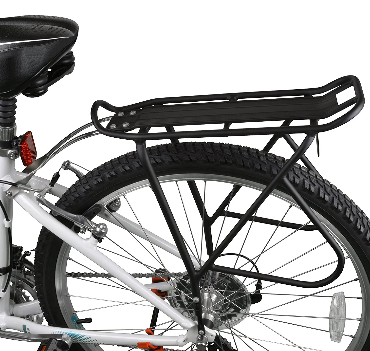 Ibera Bike Rack – Bicycle Touring Carrier with Fender Board, Frame-Mounted for Heavier Top & Side Loads, Height Adjustable for 26"-29" Frames - Image 2