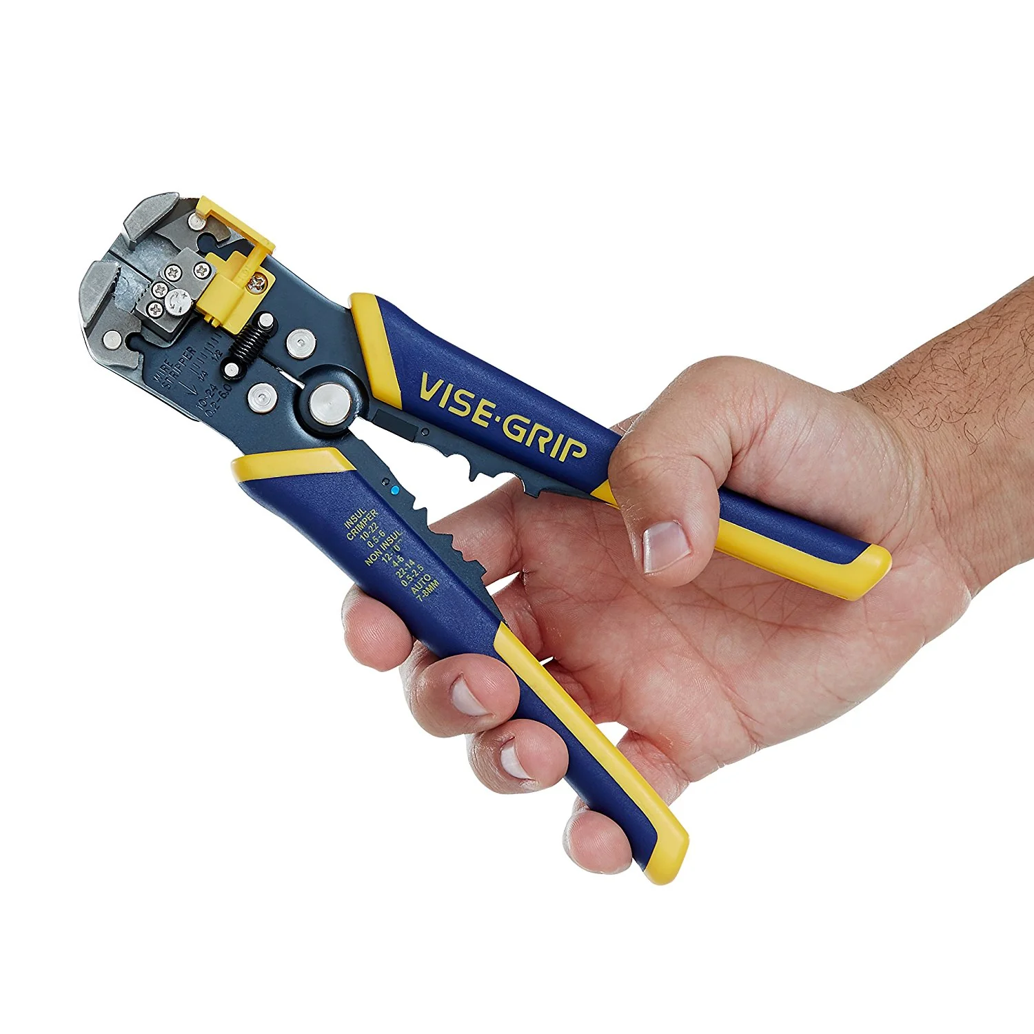 IRWIN VISE-GRIP 2078300 Self-Adjusting Wire Stripper, 8" - Image 3