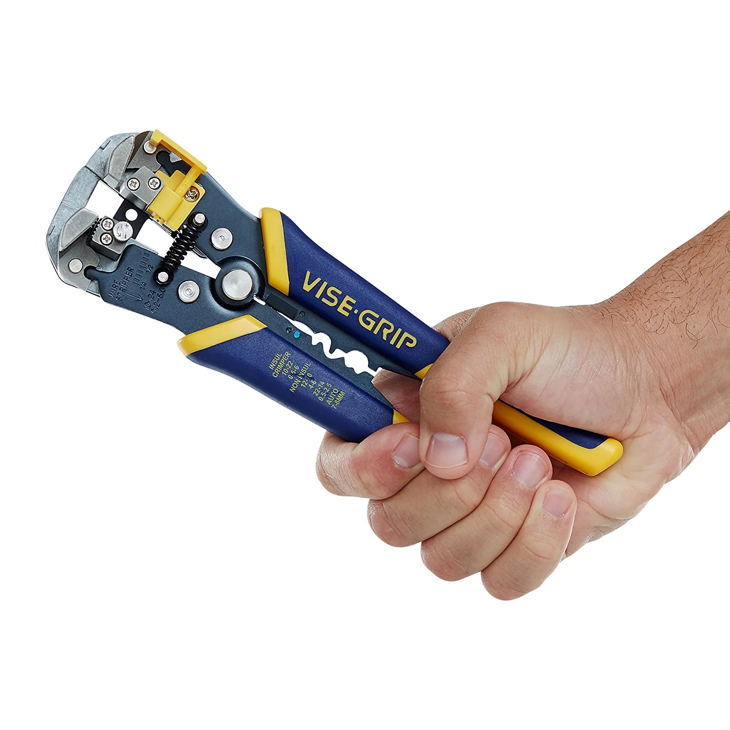 IRWIN VISE-GRIP 2078300 Self-Adjusting Wire Stripper, 8" - Image 4