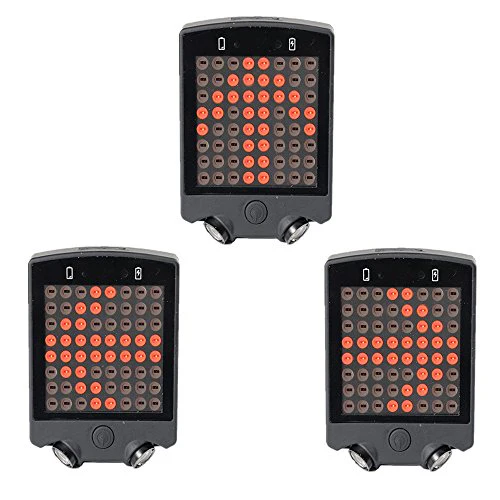 Leadbike Bicycle Turn Signal Lights 64 LED USB Rechargeable Rear Tail Light Waterproof Wireless Remote Bike Safety Warning Light With Laser - Image 6